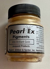 NEW Jacquard PEARL EX Powder Powdered Pigments Series 1 Set & Large Brill Gold