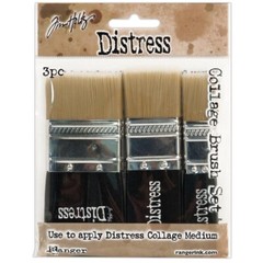 Tim Holtz Distress® Collage Brush 3pk