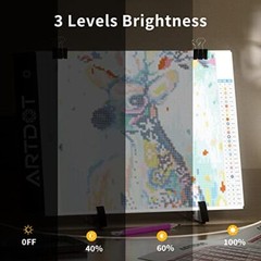 Mesa De Luz LED Dibujo A4 Caja Tableta Portatil USB Para Artistas Caligrafia