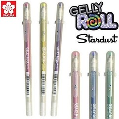 SAKURA Gelly Roll Stardust 12 Glitter Gel Pens | Made in Japan |