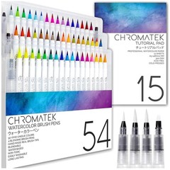Watercolor Pens Set with 50 Colors | Online Tutorial Series