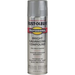 Rust-Oleum 7584838 Galvanizing Compound Paint, Bright Gray, 20 oz