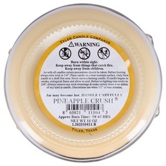 Tyler 2 Wick Diva Scented Candle, 11 oz 11 oz, Multicolored