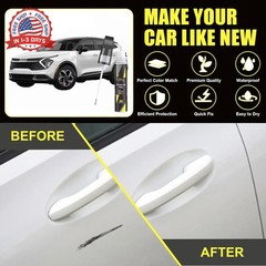 XNA Snow White Pearl(SWP) for KIA Touch Up Paint, 2 in 1 Car Scratch Remover wit