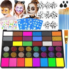 Professional Face Painting Kit for Kids – 42 Color 42 Colors – 32 Piece Set