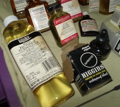 Vintage Grumbacher, Permanent Pigments, Weber, Higgins, Oil Painting