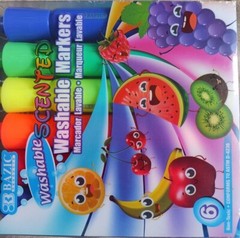 Markers,washable 8 colors scented markers,a great set of markers