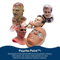 Psycho Paint – Platinum Silicone Paint Base – 8 Ounce Kit
