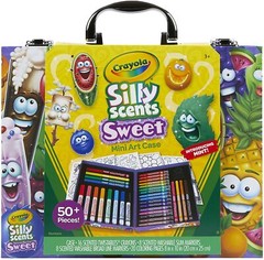 *1-Pack* Crayola Silly Scents Sweet Mini Art Case Nontoxic 50+ Pieces 04-0015
