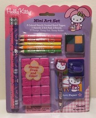 Hello Kitty Sanrio Easter Mini Art Set New Sealed From 2003