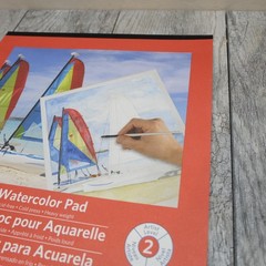 Artist’s Loft Watercolor Paper Pad Acid Free Heavy Weight 11″ x 15″ | 24 Sheets