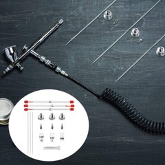 1 Set/10PCS Airbrush Needle and Nozzle Replacement Airbrush Repair Supply