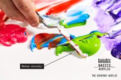 Liquitex BASICS Acrylic Paint Set, 12 x 22ml (0.74-oz) Tube Paint Set