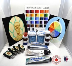 Handmade Oil Paint/ Pigment LOT + Art Prints – SPECIAL EDITION BUNDLE!