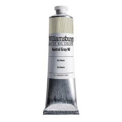 Williamsburg Oil 150Ml Neutral Gray 8 5.07 Fl Oz (Pack of 1), Gray,White
