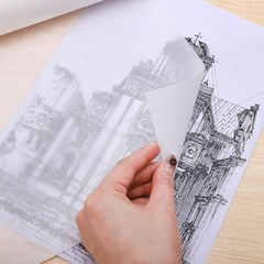 Tracing Paper Roll 17x25yd White Translucent Sewing Drawing