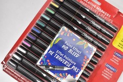 Sharpie Creative Markers Water-Based Acrylic Paint Set 12 Brush Tip Multicolor