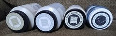 Lot NEW Folk Art Home Decor &Waverly Matte CHALK PAINT 16 &8 Oz Black Cream Gray
