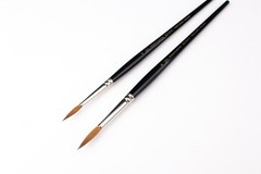 Winsor & Newton Series 7 Short Handle Round Brush Set-2 & 4
