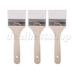 10x Paint Brushes for Artist Wall Painting 80mm w/ Soft White Bristle