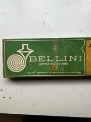 Vintage Bellini Bocour Artist Oil Colors Thrift Pack 17 Tube Paint Set USA