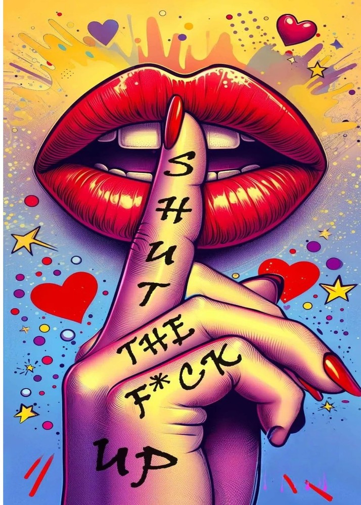 Pop Art Lips Diamond Kits for Adults,DIY 5D 12×16 Inches, BK073