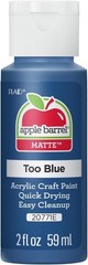 Apple Barrel Dark Blue Gray Acrylic Paint 2 Fl Oz Matte Finish Diy Arts Crafts
