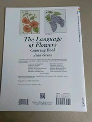 Dover Publications-The Language Of Flowers Coloring Book (Pack of 1)