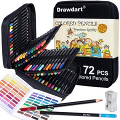 75 PCS Colored Pencils for Adult Coloring Books, 72 Colored Pencils with Zipp…