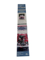 Artist’s Loft Paint By Number Vintage Red Truck Christmas Snow Scene 49PC NEW