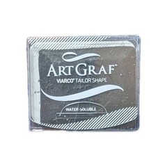 Art Graf Water-Soluble Tailors Chalk Square Disc Carbon Black
