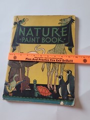 Vintage Nature Paint/coloring Book 1933