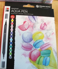 Graphix Aqua Pen and Sketch Markers Brand New in original packaging