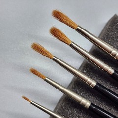 Winsor & Newton Series 7 Size #’s 000, 1, 2, 3, 4 Kolinsky Finest Sable Brush