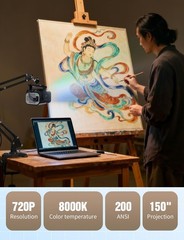 LAIZESKE HY520 Drawing Projector for Artists Kids Beginners, 720P HD Portable…