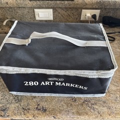 Shuttle Art 280 Colors Dual Tip Alcohol Based Art Markers With Carry Bag