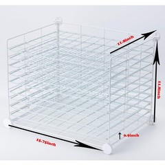 Art Drying Rack Removable Shelves ，Wall Art Drying Rack，Art Organizer for Kid…