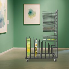 Art Drying Painting Rack Artwork Display Art Canvas Storage Rack Storage Stand