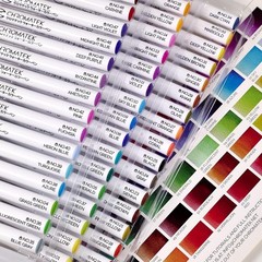 CHROMATEK 54 Watercolor Pens Set 1 Count (Pack of 54), 54
