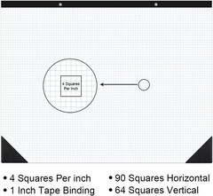 Large Engineering Graph Paper Pad