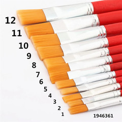 1Pcs Watercolor Nylon Paint Brushes Oil Brush Painting Pen Marker School Student