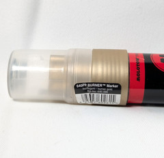 Molotow 640PP BURNER Gold 15mm Paint Marker Alcohol Based Broad Chisel Tip