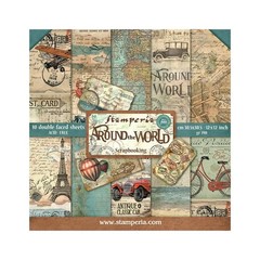 Scrapbooking Paper Multi Colored 12×12 Inch 10 Pack SBBL28 Stamperia Intl