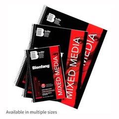 Art Products Mixed Media Paper Pad, 9-Inch by 12-Inch, White
