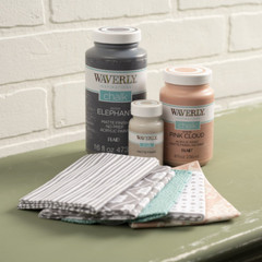 MULTIPLE SURFACES Ultra Matte Fern Chalk Paint Seal & Protect Home Decor 8 Fl Oz