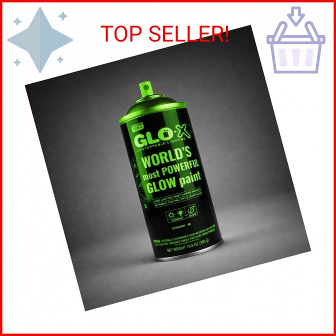 Green Glow in the Dark Spray Paint – Make Christmas Indoor and Outdoor Decoratio