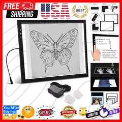 A3 LED Artist tracing Light Box Copy Table, Adjustable High Brightness Light …