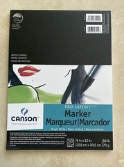 MARKER PAD 50 SHEETS 9X12 PACON PAPERS 100511047 ARTIST