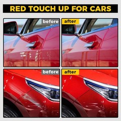 Tire Marker White Red – 4 Pack Paint Pens for Car Tires Lettering, Premium Profe