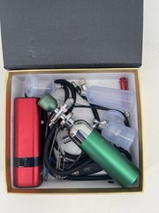 Portable Handhold Cordless Airbrush MakeUp Kit w/Compressor & Airbrush Pen